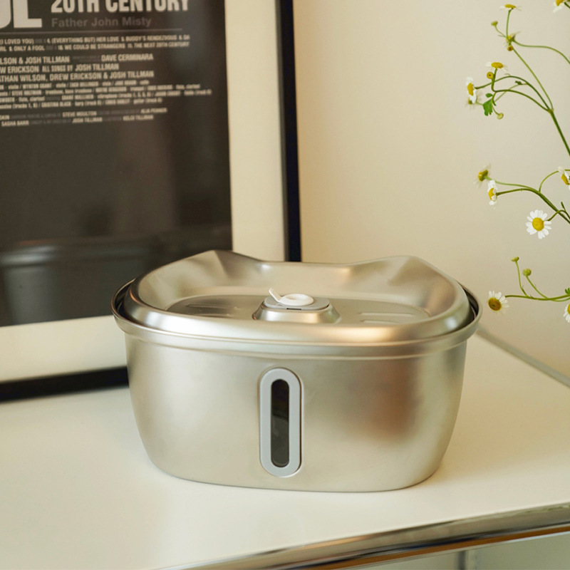 3L Stainless Steel Pet Water Dispenser Filter - Image 8