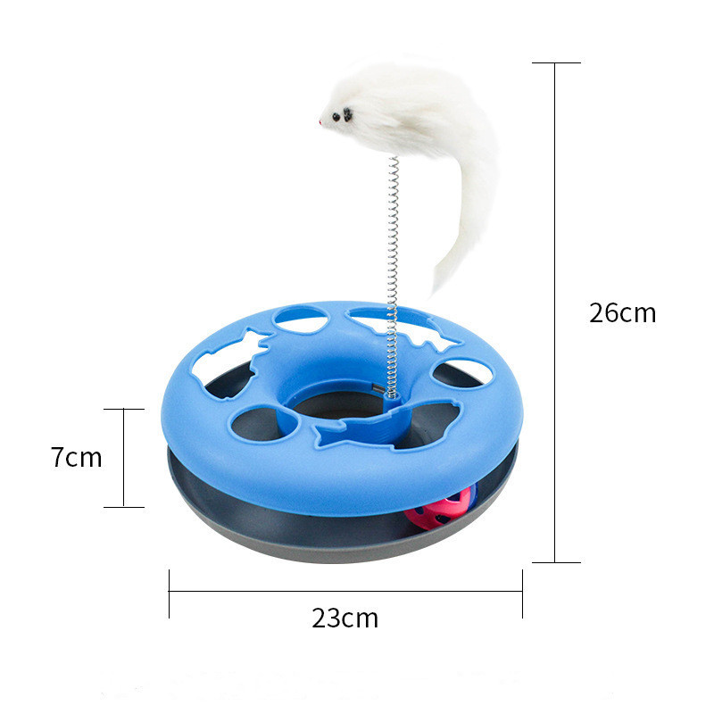 Round color cat play tray - Image 2