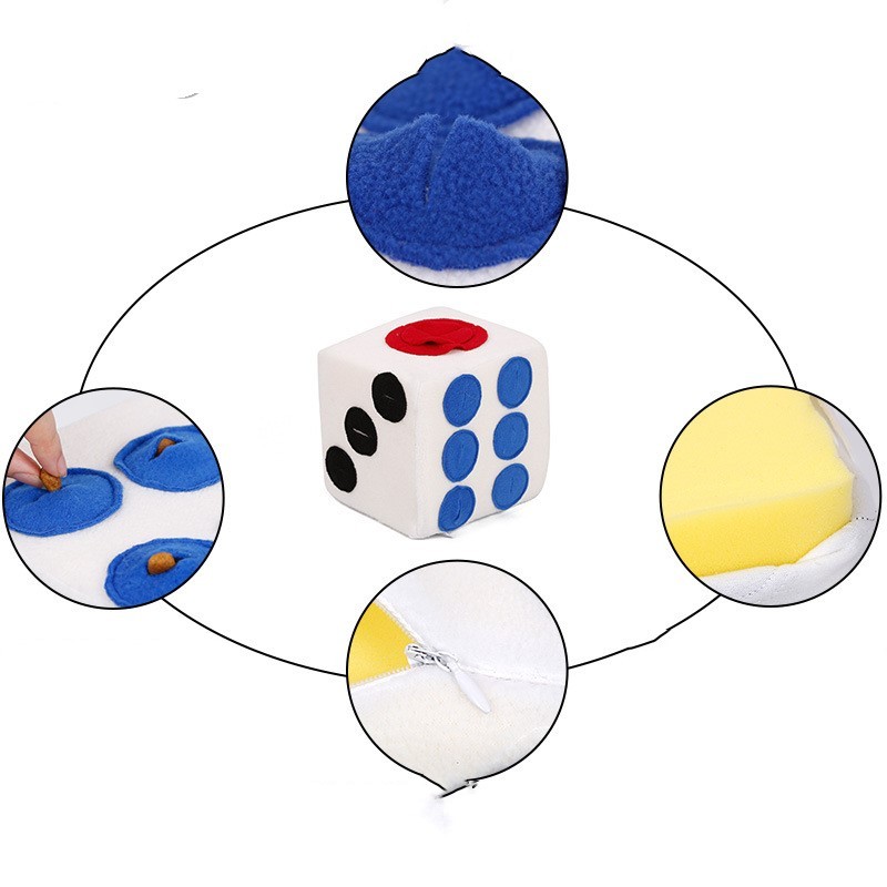 Color dice doll training to play and sniff pets - Image 3