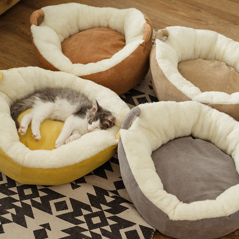 Plush Cat Sleeping Pad Villa Cat Supplies - Image 4