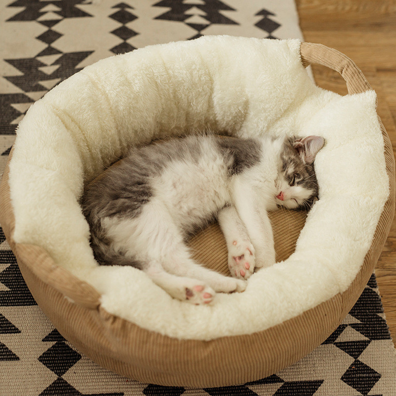 Plush Cat Sleeping Pad Villa Cat Supplies - Image 6
